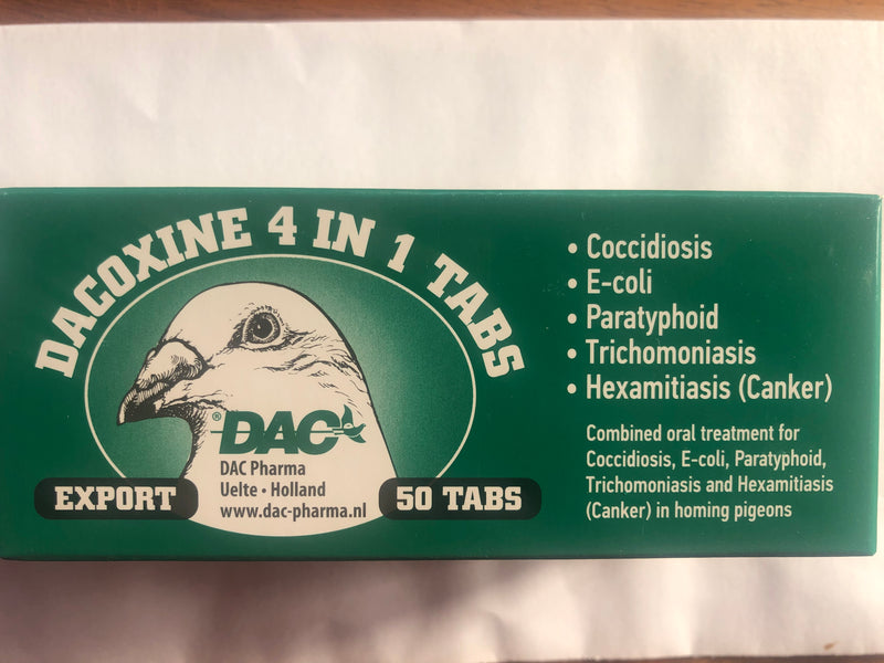 DACOXINE 4 IN 1 (50 tablete)